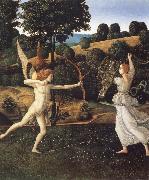 The Combat of Love and Chastity GHERARDO DI GIOVANNI